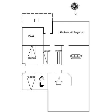 Varma - 25m From The Sea By Interhome * Føllenslev